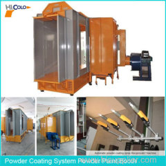Powder Coating System for Aluminium Profile Powder Paint Booth