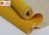 Non Woven Jewelry Box Liner Fabric Dark Yellow Spunlace Flocking Material