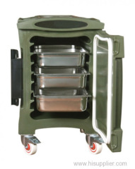 Rotomolded Catering Carts on Wheels