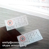 Custom 22x10mm Self Destructive Stickers for Paper Warranty Stickers