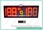 Led Portable Electronic Handball Scoreboard Aluminum Housing With CE RoHS FCC