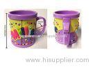 Colorful Logo Printed decorative Custom Coffee Mugs Funny / Picture Coffee Mugs for Kids