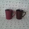 stoneware solid color trumpet shape mug