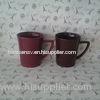 stoneware solid color trumpet shape mug