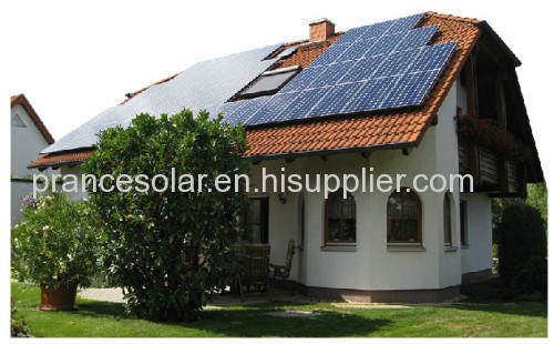 Household 0.4kw off grid solar power system