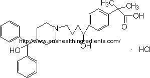 What are the Feofenadine hydrochloride?Where is the company and price?