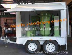 Movable Used Turbine Oil Recycling Plant