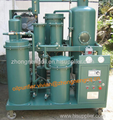 Newly Technology Lube Oil Cleaning Machine Devote To Dewatering and Degassing and Decoloring