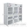Stainless Steel 6 Door Commercial Refrigerator Freezer Energy Efficient
