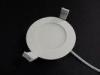 High Efficiency 6W Slim Round Led recessed panel lights With RoHS SAA PSE