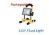 Portable 10w Rechargeable LED Flood Light With 3000 - 6000K Color Temperature