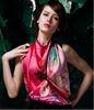 Colorful Silk Satin Custom Design Scarves Ladies Shawl Wrap For Spring