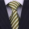 Professional Striped Woven Custom Printed Silk Tie For Business