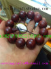 red sandalwood hand strings beads bracelet