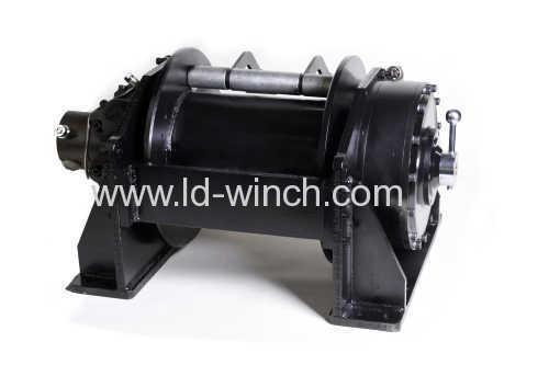 Hydraulic winch for Jeep