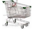 Popular Supermarket Shopping Carts Australian Type Zinc Plated