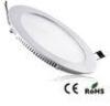 Round 12W LED Flat Panel Light SMD 2835 chips 960lm For Store / Shop Lighting