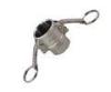 Stainless steel Fittings and Couplings D - Coupler 150LB 3/8