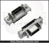 SCSI 14 Pin Female Ribbon Type Connector Straight DIP for PCB