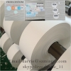 China real Destructible vinyl paper self adhesive warranty sticker material factory export tamper evident material