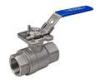 Full Bore Stainless Steel ISO 5211 Ball Valve PN69 ISO Direct Mount Pad 1/4&quot; - 4&quot; with Locked Handle