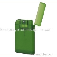 20ml zipper shape pocket sprayer bottle