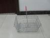 Wire Metal Shopping Basket With Single Handle For Supermarket And Store 28L