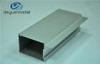 6063-T5 Silver Anodized Aluminum Extrusion Profile For Doors With Cutting