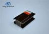 Electrophoresis Bronze Aluminium Extrusion Profile For Windows And Doors