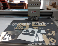 Sheepskin leather products sample maker cutting machine