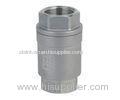 Vertical Stainless Steel Check Valves with Thread 800WOG H21F 1/4