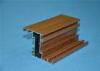 Powder Coated Standard Wood Grain Aluminium Extrusion Profiles 6063-T5