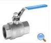 2-PC DIN Standard Stainless Steel Ball Valves Fulll Port PN63 M3 Type DIN2999