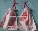 Promotional Swimwear Drawstring Plastic Bags With Double Ropes