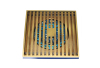 Hot sale 100*100mm 4 inch copper shower drain manufacturer Deodorization style can be customized