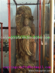 Wood Carving Buddha Crafts eaglewood-2