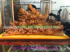 Wood Carving Buddha Crafts eaglewood-4