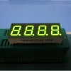 Common Anode super green 0.4&quot; 4 digit 7 segment led display for instrument panels