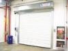 Automatic Grey Galvanized Steel Roller Door With Standard Plywood Package