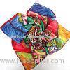 Women Custom Digital Printing Silk Twill Bandana Print Scarves 60*60cm