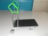 OEM Zinc Plated Warehouse Hand Trolley With Coloured Painting