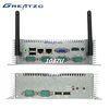 Onboard CPU Fanless Industrial Computer Mini PC With 2 LAN Ports Resist Compression