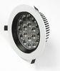 15W Epistar 1125lm Aluminum LED Downlight Warm White 2700K - 3500K