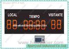 Power 100V / 230 Voltage Electronic Football Scoreboard For Rugby Scoreboards