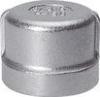Industrial Stainless Steel Thread Round Cap Fittings and Couplings 150lb