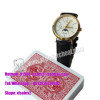 New Design Poker Scanner Leather Watch Camera With Power Bank