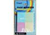 Blister card pastel index Sticky Note Pads with 4 different colors