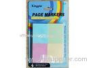 Blister card pastel index Sticky Note Pads with 4 different colors