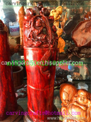 Chinese traditional carved crafts eaglewood pterocarpus indicus-1