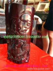 Yinchen wooden Buddha beads pterocarpus indicus-4